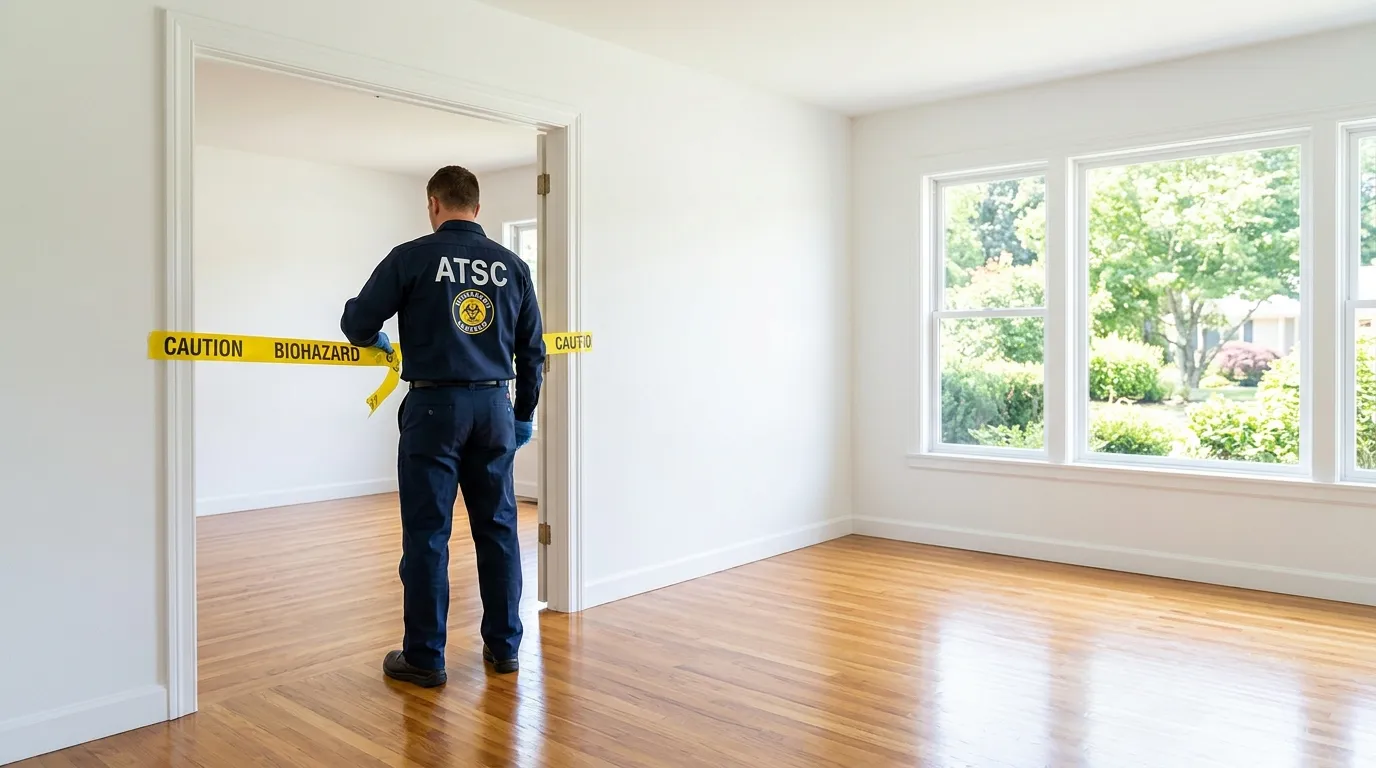 Certified biohazard cleanup crew performing Decomposition Cleanup in Avon Park