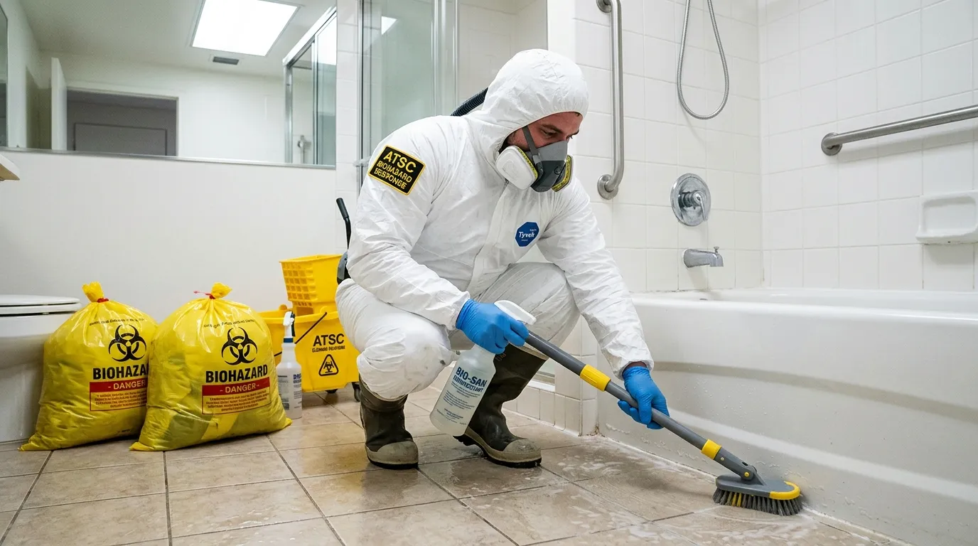 Decontamination equipment deployed for Blood Cleanup in Avon Park